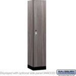 15" Wide Premier Wood Locker - Single Tier - 1 Wide - 6 Feet High - 18" Deep by Salsbury - Image 30
