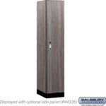 15" Wide Premier Wood Locker - Single Tier - 1 Wide - 6 Feet High - 21" Deep by Salsbury - Image 30