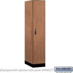 15" Wide Premier Wood Locker - Single Tier - 1 Wide - 6 Feet High - 24" Deep by Salsbury - Image 15