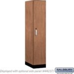 15" Wide Premier Wood Locker - Single Tier - 1 Wide - 6 Feet High - 24" Deep by Salsbury - Image 17