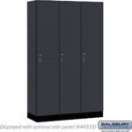 15" Wide Premier Wood Locker - Single Tier - 3 Wide - 6 Feet High - 18" Deep by Salsbury - Image 7
