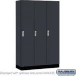 15" Wide Premier Wood Locker - Single Tier - 3 Wide - 6 Feet High - 18" Deep by Salsbury - Image 10