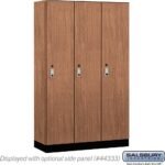15" Wide Premier Wood Locker - Single Tier - 3 Wide - 6 Feet High - 18" Deep by Salsbury - Image 18
