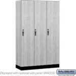 15" Wide Premier Wood Locker - Single Tier - 3 Wide - 6 Feet High - 18" Deep by Salsbury - Image 19