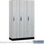 15" Wide Premier Wood Locker - Single Tier - 3 Wide - 6 Feet High - 18" Deep by Salsbury - Image 20