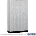 15" Wide Premier Wood Locker - Single Tier - 3 Wide - 6 Feet High - 18" Deep by Salsbury - Image 23
