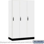 15" Wide Premier Wood Locker - Single Tier - 3 Wide - 6 Feet High - 21" Deep by Salsbury