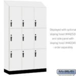 15" Wide Premier Wood Locker - Triple Tier-3 Wide - 6 Feet High - 18" Deep by Salsbury - Image 42
