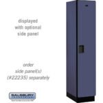 15" Wide Single Tier Designer Wood Locker - 1 Wide - 6 Feet High - 21" Deep by Salsbury - Image 6