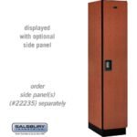 15" Wide Single Tier Designer Wood Locker - 1 Wide - 6 Feet High - 21" Deep by Salsbury - Image 15