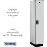 15" Wide Single Tier Designer Wood Locker - 1 Wide - 6 Feet High - 21" Deep by Salsbury - Image 17