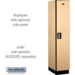 15" Wide Single Tier Designer Wood Locker - 1 Wide - 6 Feet High - 21" Deep by Salsbury - Image 29