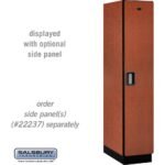 15" Wide Single Tier Designer Wood Locker - 1 Wide - 6 Feet High - 24" Deep by Salsbury - Image 14