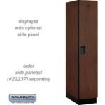 15" Wide Single Tier Designer Wood Locker - 1 Wide - 6 Feet High - 24" Deep by Salsbury - Image 21