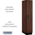 15" Wide Single Tier Designer Wood Locker - 1 Wide - 6 Feet High - 24" Deep by Salsbury - Image 22