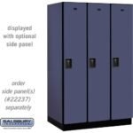 15" Wide Single Tier Designer Wood Locker - 3 Wide - 6 Feet High - 24" Deep by Salsbury - Image 8