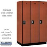 15" Wide Single Tier Designer Wood Locker - 3 Wide - 6 Feet High - 24" Deep by Salsbury - Image 15