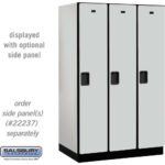 15" Wide Single Tier Designer Wood Locker - 3 Wide - 6 Feet High - 24" Deep by Salsbury - Image 16