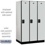 15" Wide Single Tier Designer Wood Locker - 3 Wide - 6 Feet High - 24" Deep by Salsbury - Image 18
