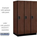 15" Wide Single Tier Designer Wood Locker - 3 Wide - 6 Feet High - 24" Deep by Salsbury - Image 21