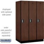 15" Wide Single Tier Designer Wood Locker - 3 Wide - 6 Feet High - 24" Deep by Salsbury - Image 24