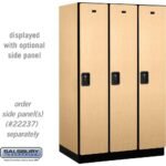 15" Wide Single Tier Designer Wood Locker - 3 Wide - 6 Feet High - 24" Deep by Salsbury - Image 28