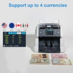 Ribao BC-40 Mixed Denomination Professional Bill Value Counter CIS/UV/MG/IR Counterfeit Detection - Image 5