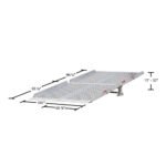 84" W Aluminum Portable Modular Mini Yard Ramp System – 25,000 lb. Cap - Image 10