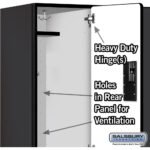 18" Wide Double Tier Designer Wood Locker - 3 Wide - 6 Feet High - 21" Deep by Salsbury - Image 33