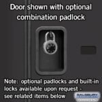 18" Wide Double Tier 'S' Style Designer Wood Locker - 3 Wide - 6 Feet High - 21" Deep by Salsbury - Image 34