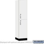 18" Wide Premier Wood Locker - Double Tier-1 Wide - 6 Feet High - 18" Deep by Salsbury - Image 5
