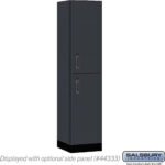 18" Wide Premier Wood Locker - Double Tier-1 Wide - 6 Feet High - 18" Deep by Salsbury - Image 8