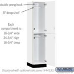 18" Wide Premier Wood Locker - Double Tier-1 Wide - 6 Feet High - 18" Deep by Salsbury - Image 38