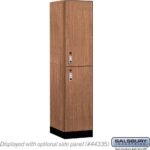 18" Wide Premier Wood Locker - Double Tier-1 Wide - 6 Feet High - 21" Deep by Salsbury - Image 18