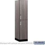 18" Wide Premier Wood Locker - Double Tier-1 Wide - 6 Feet High - 21" Deep by Salsbury - Image 28