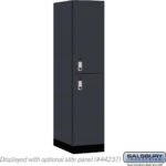 18" Wide Premier Wood Locker - Double Tier-1 Wide - 6 Feet High - 24" Deep by Salsbury - Image 12