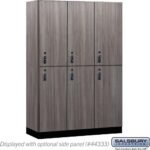 18" Wide Premier Wood Locker - Double Tier-3 Wide - 6 Feet High - 18" Deep by Salsbury - Image 27