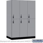 18" Wide Premier Wood Locker - Double Tier-3 Wide - 6 Feet High - 24" Deep by Salsbury - Image 33