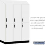 18" Wide Premier Wood Locker - Double Tier-3 Wide - 6 Feet High - 24" Deep by Salsbury - Image 42