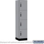 18" Wide Premier Wood Locker - Four Tier-1 Wide - 6 Feet High - 18" Deep by Salsbury - Image 32