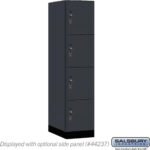 18" Wide Premier Wood Locker - Four Tier-1 Wide - 6 Feet High - 24" Deep by Salsbury - Image 7