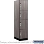 18" Wide Premier Wood Locker - Four Tier-1 Wide - 6 Feet High - 24" Deep by Salsbury - Image 28