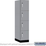 18" Wide Premier Wood Locker - Four Tier-1 Wide - 6 Feet High - 24" Deep by Salsbury - Image 35
