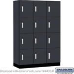 18" Wide Premier Wood Locker - Four Tier-3 Wide - 6 Feet High - 18" Deep by Salsbury - Image 11
