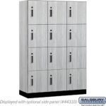 18" Wide Premier Wood Locker - Four Tier-3 Wide - 6 Feet High - 18" Deep by Salsbury - Image 20