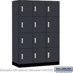 18" Wide Premier Wood Locker - Four Tier-3 Wide - 6 Feet High - 21" Deep by Salsbury - Image 11