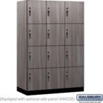 18" Wide Premier Wood Locker - Four Tier-3 Wide - 6 Feet High - 21" Deep by Salsbury - Image 25
