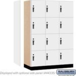 18" Wide Premier Wood Locker - Four Tier-3 Wide - 6 Feet High - 21" Deep by Salsbury - Image 37