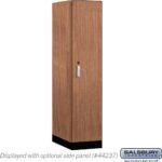 18" Wide Premier Wood Locker - Single Tier - 1 Wide - 6 Feet High - 24" Deep by Salsbury - Image 17