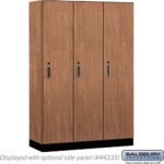 18" Wide Premier Wood Locker - Single Tier - 3 Wide - 6 Feet High - 18" Deep by Salsbury - Image 14
